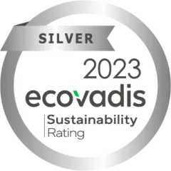 EcoVadis 2023 Silver logo