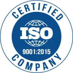 ISO 9001:2015 Certified Company logo