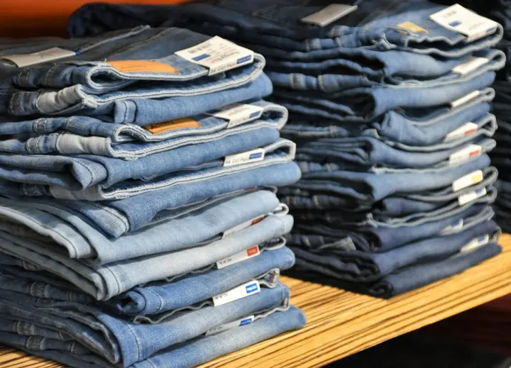 Denim jeans made in Bangladesh