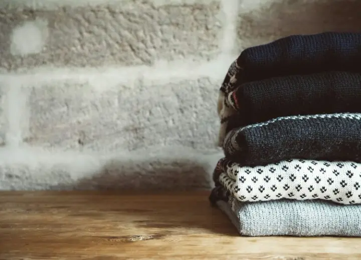Knitted sweaters made in Bangladesh