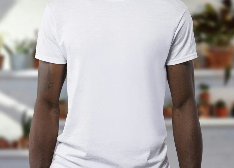 Circular knit T-shirt